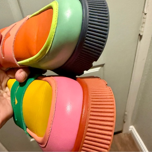 CHARLOTTE STONE Adam V2 platform color block loafers. Size 9 - Picture 5 of 11